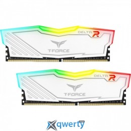 TEAM T-Force Delta RGB White DDR4 3600MHz 16GB (2x8) (TF4D416G3600HC18JDC01)
