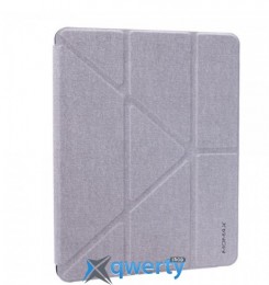 Momax FPAP19M2 Flip Cover с Apple Pen Holder для iPad 10.2 2019 Gray (BS-000068347)