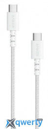 Anker PowerLine Select+ USB-C-USB-C 0.9m White (A8032H21)