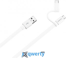 HUAWEI AP55S MICRO-USB + USB-C 2-IN-1 WHITE (4071417)