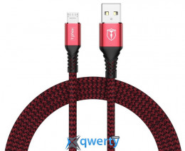 T-PHOX JAGGER T-M814 MICRO USB - 1M RED (T-M814 red)