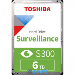 TOSHIBA S300 6TB SATA/256MB (HDWT860UZSVA) 3.5