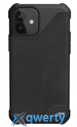 Uag iPhone 12 / 12 Pro Metropolis LT, Leather Black (11235O118340)