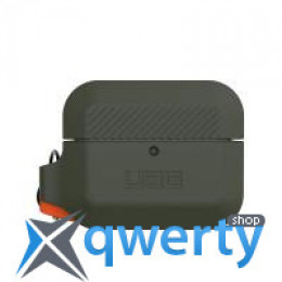 Uag для Airpods Pro Silicone Olive Drab/Orange (10225K117297)