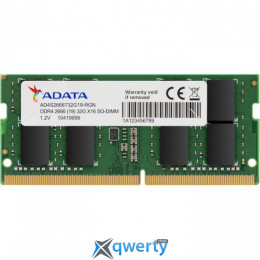 ADATA Premier SO-DIMM DDR4 2666MHz 16GB (AD4S266616G19-SGN)
