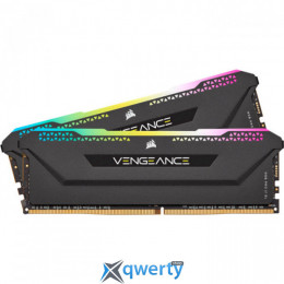CORSAIR Vengeance RGB Pro SL Black DDR4 3600MHz 16GB (2x8) (CMH16GX4M2D3600C18)