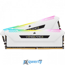 CORSAIR Vengeance RGB Pro SL White DDR4 3600MHz 16GB (2x8) (CMH16GX4M2D3600C18W)