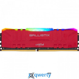 CRUCIAL Ballistix RGB Red DDR4 3200MHz 8GB (BL8G32C16U4RL)