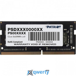 PATRIOT Signature Line SO-DIMM DDR4 3200MHz 16GB (PSD416G320081S)
