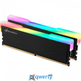 Exceleram DDR4 16GB 2x8GB 3600MHz RGB X2 Series Black (ERX2B416369AD)