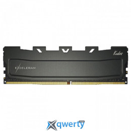 Exceleram DDR4 16GB 3000MHz Black Kudos (EKBLACK4163016C)