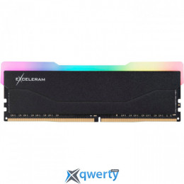 Exceleram DDR4 16GB 3000MHz RGB X2 Series Black (ERX2B416306C)