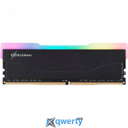 Exceleram DDR4 8GB 3200MHz RGB X2 Series Black (ERX2B408326A)