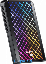SSD USB-C 20Gbps ADATA SE900G RGB 512GB (ASE900G-512GU32G2-CBK)