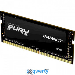Kingston Fury SODIMM DDR4-2666 32GB PC4-21300 Impact Black (KF426S16IB/32)