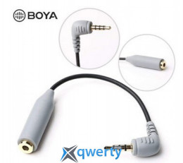 Адаптер-переходник Boya BY-CIP2 Smartphone Adapter (3.5mm TRS - 3.5mm TRRS)