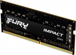 Kingston Fury SODIMM DDR4-3200 8GB PC4-25600 Impact Black (KF432S20IB/8)