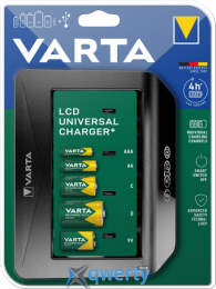 Varta LCD Universal Charger+ (AAA, AA, C, D, 9V) (57688101401)
