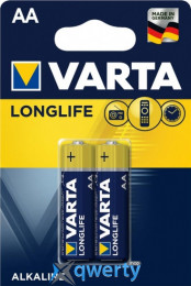 Varta Longlife AA 2шт (04106101412)