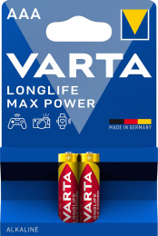Varta Longlife Max Power AAA 2шт (04703101412)