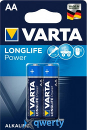 VARTA LONGLIFE Power AA [BLI 2 ALKALINE] (04906121412)