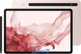 Samsung Galaxy Tab S8 Plus (SM-X800) - 12.4 8/128GB Wi-Fi Pink Gold (SM-X800NIDA) EU