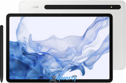 Samsung Galaxy Tab S8 Plus (SM-X806) - 12.4 8/128GB 5G Silver (SM-X806BZSA) EU