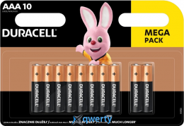 Duracell Simply AAA 10шт (5002509/5006462/5014477/5016486)