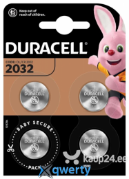 Duracell DL2032 4шт (5007662/5010951/5014799)