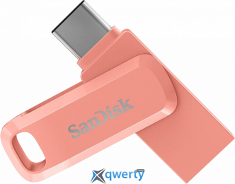 USB-A+USB-C 5Gbps 256GB SanDisk Ultra Dual Drive Go Peach (SDDDC3-256G-G46PC)