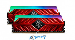 ADATA XPG Spectrix D41 RGB Red DDR4 3200MHz 16GB Kit 2x8GB (AX4U32008G16A-DR41)