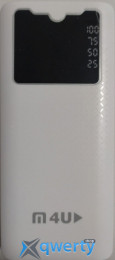 M4U M79 10000mAh USB-Ax2 White