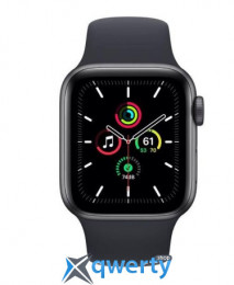 Apple Watch Series SE GPS (MKQ63) 44mm Space Gray Aluminium Case with Midnight Sport Band