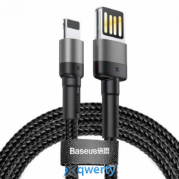 Baseus Cafule (Special Edition) USB-A-Lightning 1m Grey/Black (CALKLF-GG1) 6953156283343