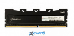 Exceleram Kudos Black DDR4 2666MHz 16GB (EKBLACK4162619C)