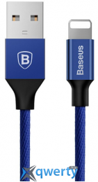 USB-A - Lightning 2A 1.2m Baseus Yiven Cable Navy Blue (CALYW-13) 6953156248823