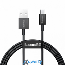 USB-A - microUSB 2A 1m Baseus Superior Black (CAMYS-01) 6953156208476