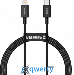 USB-C - Lightning 20W 1m Baseus Superior Black (CATLYS-A01) 6953156205307