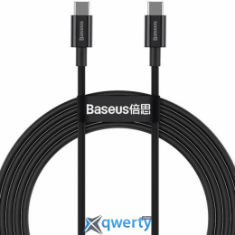 Baseus Superior USB-C-USB-C 100W 1m Black (CATYS-B01) 6953156208438