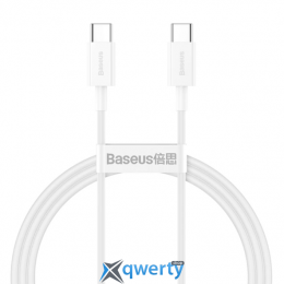 USB-C - USB-C 100W 2m Baseus Superior White (CATYS-C02) 6953156208469