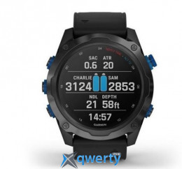 Garmin Descent Mk2i Titanium Carbon Gray DLC with Black Band (010-02132-01/11)