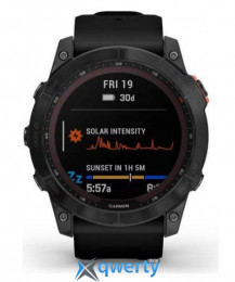 Garmin Fenix 7X Solar Slate Gray with Black Band (010-02541-00/01)