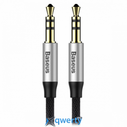 3.5mm - 3.5mm AUX 0.5m Baseus Yiven Audio Cable M30 Black (CAM30-AS1)