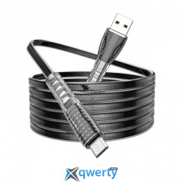 USB-A - microUSB 2.4A 1m Borofone BU31 Black (BU31) 6974443382105
