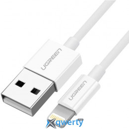 USB-A - Lightning 2A 1m Ugreen US155 White (20728)