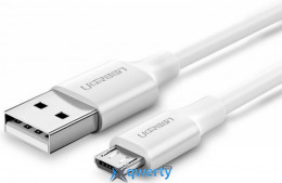 USB-A - microUSB 2A 2m Ugreen US289 White (60143)