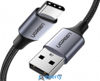 Ugreen US288 USB-A-USB-C 3A 1m Black (60126) 6957303861262