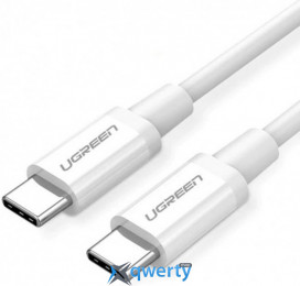 Ugreen US264 USB-C - USB-C 3A 1m White (60518)