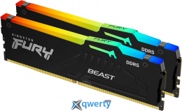 Kingston FURY Beast RGB DDR5 6000MHz 32GB (2x16GB) (KF560C40BBAK2-32)