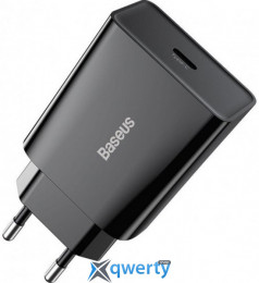 СЗУ USB-C 20W Baseus Speed Mini Black (CCFS-SN01) 6953156201699